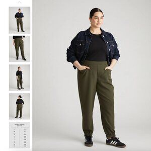 NWT Universal Standard Plus Size 28 Go Stretch Jogger Pant